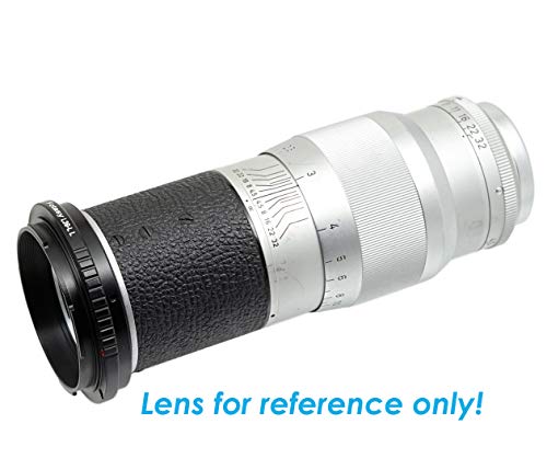 Image of Fotasy M39 Mount Lens to L Adapter, Copper, Adjustable, Leica 39mm LTM Lens Adapter to L Mount, Compatible with Panasonic S1 S1H S1R S4 S5 Leica SL SL2 TL2 TL Leica T Sigma fp fp L Mirrorless Camera