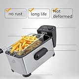 3.5L 2,500W Electric Oil Fryer For Potatoes Industrial Type Deep Fryer