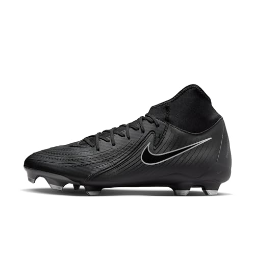 Nike Phantom Luna II Academy FG/MG Mens Football Boots FD6725 Soccer Cleats (UK 5.5 US 6 EU 38.5, Black Black 001)