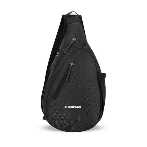 Image of Sherpani Esprit, Anti Theft Sling Bag, Crossbody Backpack (Carbon)