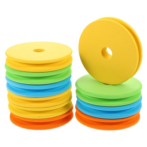 Carretes de espuma para hilo de pescar como solución para organizar líneas enredadas