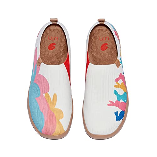 Image of UIN Women's Art Travel Shoes Slip On Casual Cozy Loafers Lightweight Comfort Fashion Sneaker Toledo Ⅰ