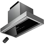 Cappa Aspirante da Incasso Kompatic Yara 60 KPYR60BIS, 60 cm, 800 m³/h, Classe A+, Gesture e Touch, Telecomando, No Drip, LED Regolabile, Acciaio Inox (Acciaio inox, 60 cm)