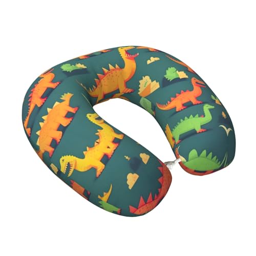 Almohada de espuma viscoelástica con diseño dinosaurio miniatura 2