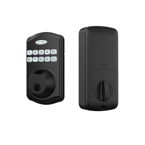 Aeropplock Keyless Entry Door Lock Fingerprint Door Lock Keypad Deadbolt