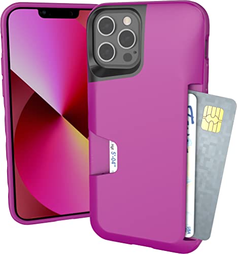 Smartish Étui Portefeuille pour iPhone 11 Slayer Vol. 1 [Slim + Protection] Porte-Cartes de crédit (Soie Bleu Sarcelle Cover