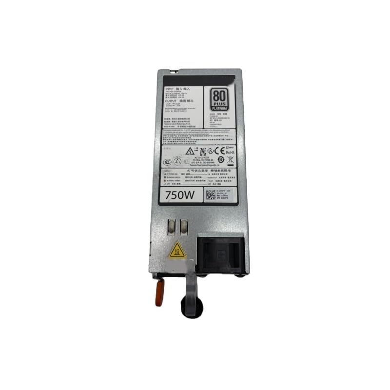 750W Power Supplies Suitable for R520, R620, R720, T620, and T420: F750E-S0, E750E-S0, D750E-S3, 05NF18, 06W2PW, 079RDR, 09PXCV, 0YNCW3