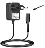 Newding Netzteil DC 4.3V Shaver Ladegerät Ersatz für Rasierer Norelco Oneblade QP2520, QP2520/20, QP2520/30, QP2520/64 All-in-One Grooming Trimmer Ladekabel