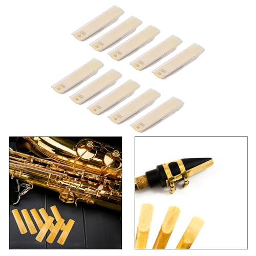 Club Bollywood® 10x Clarinet Reeds Woodwind Instrument Traditional Clarinet Reeds for Player Hardness 1.5|Musical Instruments & Gear | Wind & Woodwind |Reeds|10 Clarinet Reeds - Image 5 thumbnail