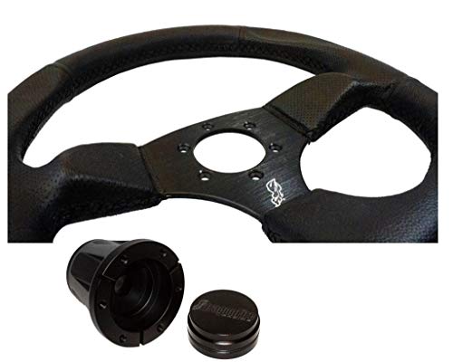 Dragonfire Fixed Steering Wheel Hub For Honda Talon 1000R 1000X With D Shaped Steering Wheel (Vinyl)