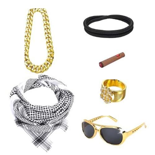 Bague keffieh et collier arabe pour réussir facilement votre déguisement de cosplay