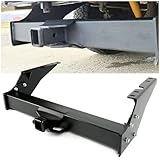 ECOTRIC Class 5 Trailer Hitch 2' Receiver Compatible with Ford 1999-2016 F-250/F-350 Super Duty 2008-2015 F-450 Super Duty 17000 lbs Replace for Part Number 15410