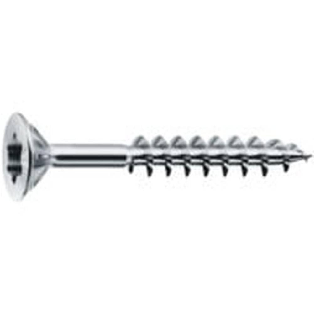 D-Work - Lote de 50 tornillos de madera con doble rosca (40 – 8 x 225 mm)
