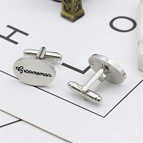 Mancuernillas vintage para boda personalizadas miniatura 5