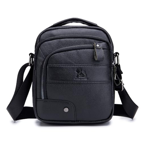 Bolso para hombre tipo maletín de mensajero pundarika con correa ajustable para hombro