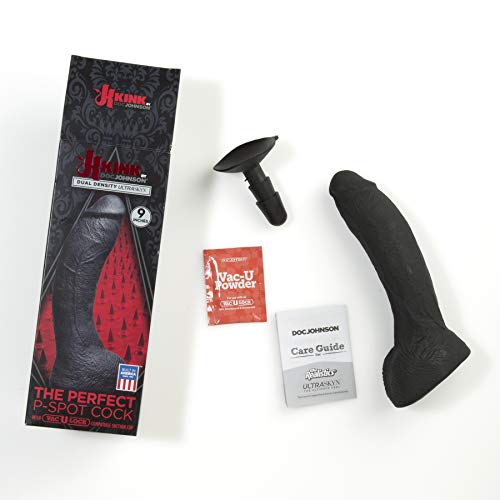 Kink The Perfect P-punt prostaatstimulator dildo zwart - Afbeelding 5
