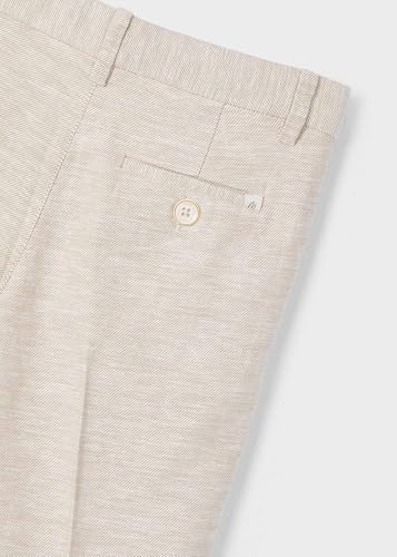 Bermuda Mayoral de lino suiting infantil para conjuntos de vestir 4