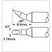 Metcal CVC-5CH0018R Soldering Cartridge, Chisel Bent 30? 1.78mm x 9.9mm, 500 Series Heaters