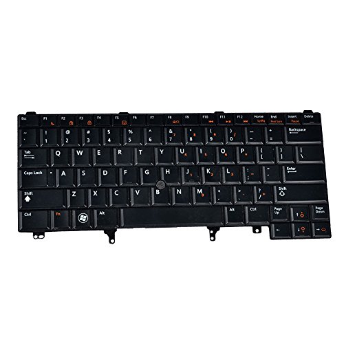 Eathtek Replacement Keyboard with Backlit and Frame for Dell Latitude E6320 E6420 E6330