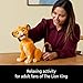 LEGO Disney Young Simba The Lion King Building Sets for Adults - Buildable Disney Figurine for Display, Ages 18+ - DIY Kits & Crafts for Fans of Movie - Collectible Disney Birthday Gift - 43247