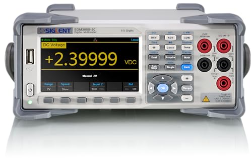 SIGLENT SDM3055-SC fW^}`[^[ XLi[J[ht 5? 240,000JEg DCd 200mV-1000V ACd 200 mV-750 V DCd 200uA-10A ACd 20mA-10A ^̎l 4
