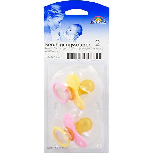 BERUHIGUNGSSAUGER Kirsche Lat.6-18 M.past./gb./r. 2 St