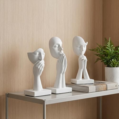 Statues de prière décoratives blanches idée cadeau originale pour la maison