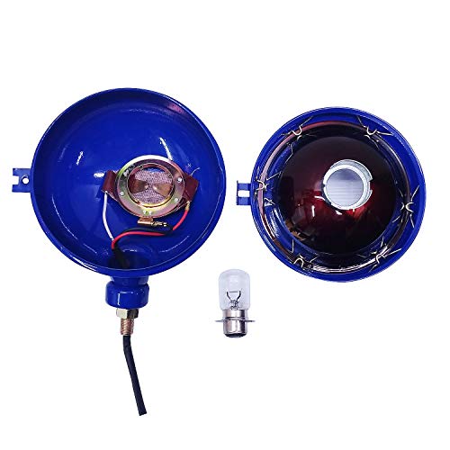 Bajato Tractor Headlights Round Blue Left Side Head Lamp 2000 3000 4000 5000 7000