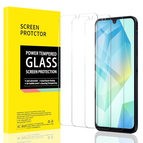 AKLPP [3 Pack] Screen Protector for Samsung Galaxy A16/A17/A26 5G&4G, Tempered Glass Film Accessories, Anti-Scratch Protection, Case-Friendly, Bubble Free, 9H Hardness, Impact-Resistant.