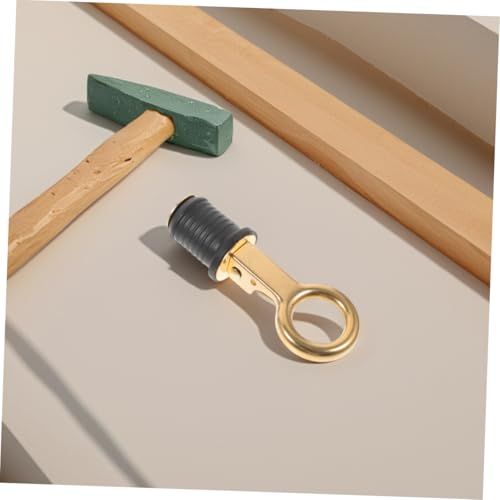 Tapón de drenaje latón dorado adaptador universal para lavabo cocina desagüe 5