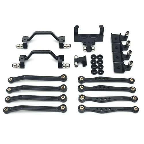 RC�������i For WPL C64-1 1/16 ���^���V���[�V�����N�v�����b�h�}�E���g�V���b�N�T�[�{�u���P�b�g�Z�b�gRC�J�[�A�b�v�O���[�h�C�������p�A�N�Z�T���[(Black)