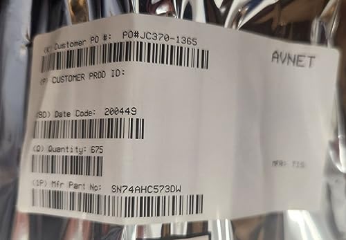 (5 PC) SN74AHC573DW TI IC D-TYPE TRANSP SGL 8:8 20SOIC