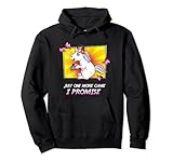 Photo Gallery just one more game promise gamer girl unicorn gaming felpa con cappuccio Photo Gallery just one more game promise gamer girl unicorn gaming felpa con cappuccio