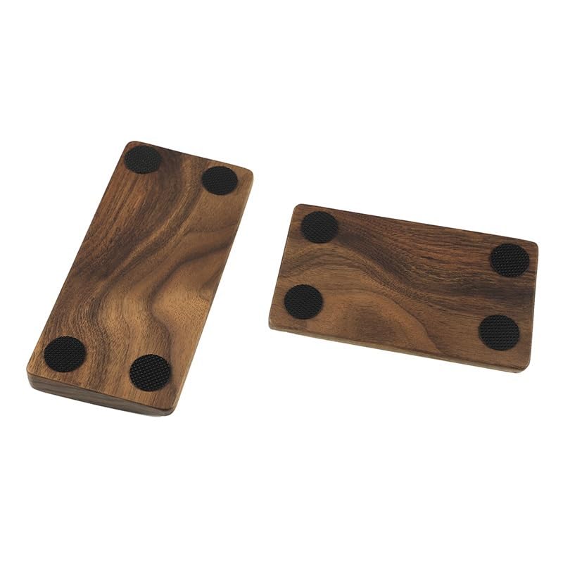 Wrist Rest Zweihand-Tastatur-Handgelenkauflage, Walnussholz-Handgelenkauflage, geeignet for Büro-Lernspiele, bequeme Tastaturauflage Handballenauflage
