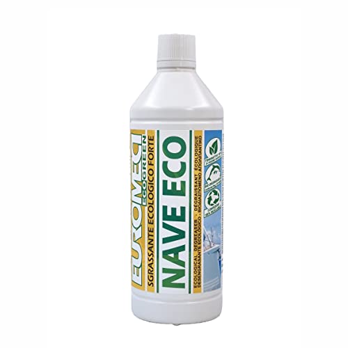 Euromeci Nave Eco, Sgrassante Nautico Ecologico, 1.000 Ml