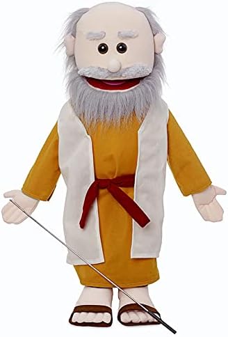 25" Moses, Full Body Bible Character, Christian Ministry Puppet