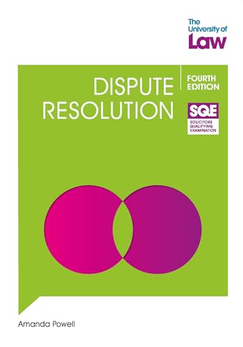 SQE - Dispute Resolution 4e