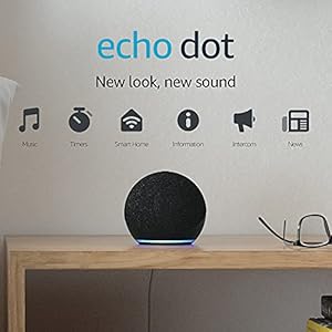 Echo Dot (4th generation) | Smart speaker with Alexa | Charcoal