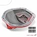 A-Premium Front Differential Cover with 10 Bolts Compatible with Jeep TJ 1997-2006 Wrangler 1997-2017 Wrangler JK 2018, fit for DANA 44 Axle