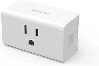 Tenda Beli Smart Plug SP6（15A|1.8KW)-Mini Smart Home WiFi Outlet | Works with Alexa Echo&Google Assisstant | Remote Control | Reliable WiFi Connection | ETL/FCC Listed | No Hub Required,White,1-Pack