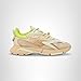 Lacoste Men's L003 Neo Tech Sneaker, Natural/Light Yellow, 10