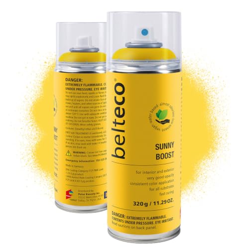 Image of Sunny Boost Spray Paint | Water-based Yellow Spray Paint