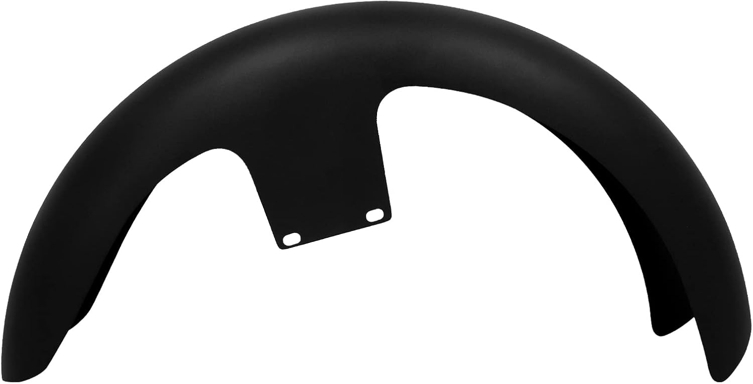 Front Fender 19'' 21'' 23'' Wheel Wrap Fit For Harley Touring Street Glide Road King Electra Glide Baggers (120/R21 Matte Black)