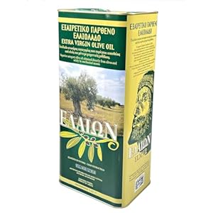 Trinovi Elmar Extra Vierge Olijfolie Kreta – Eerste Kwaliteit – 5 Liter – Direct verkregen uit olijven die met een speciaal proces zijn behandeld – Koudgeperst – Elaion uit Griekenland