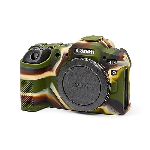 Funda easyCover silicona para cámara Canon R8 camuflaje miniatura 1