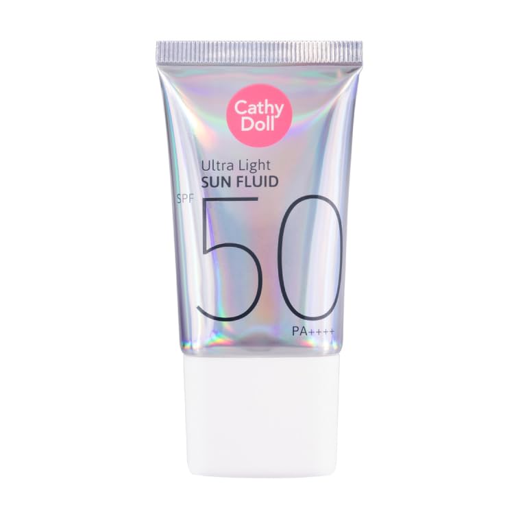 Cathy Doll Ultra Light Sunfluid/Sunscreen Face Sunscreen UV (Feels Like Beauty Serum) Foundation Sunscreen Cream Tone Up Moisturizing UV Lotion