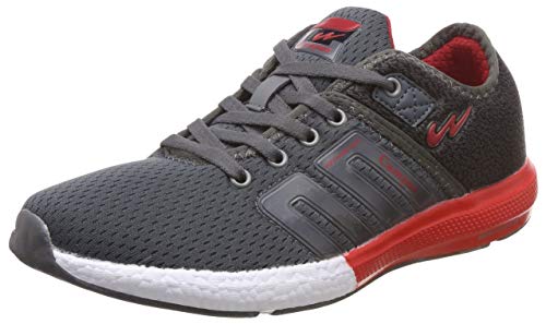 Campus Battle Mens Grey Running Shoes (10 UK) (B07L6QGSGB) Amazon Price History, Amazon Price Tracker