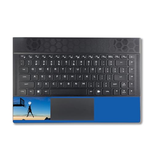 Image of MightySkins Skin Compatible With Alienware X14 R2 (2023) Full Wrap Kit - Moon Dunk | Protective, Durable, and Unique Vinyl Decal wrap cover | Easy To Apply, Remove, and Change Styles | Made in the USA
