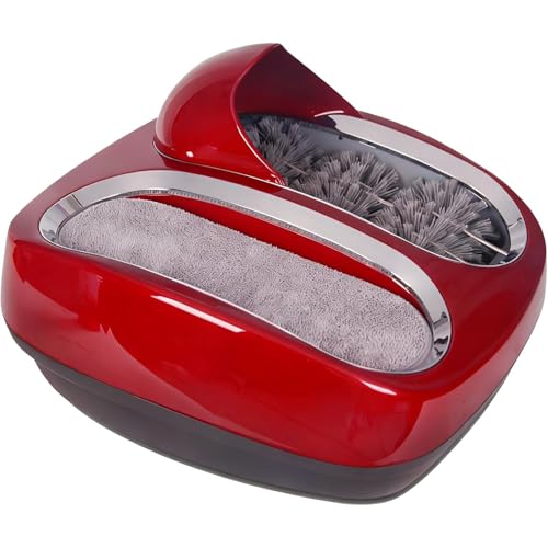 Máquina automática de limpieza de suela de zapatos con almohadilla absorbente de agua y función de inducción para uso doméstico, clínica y hotel