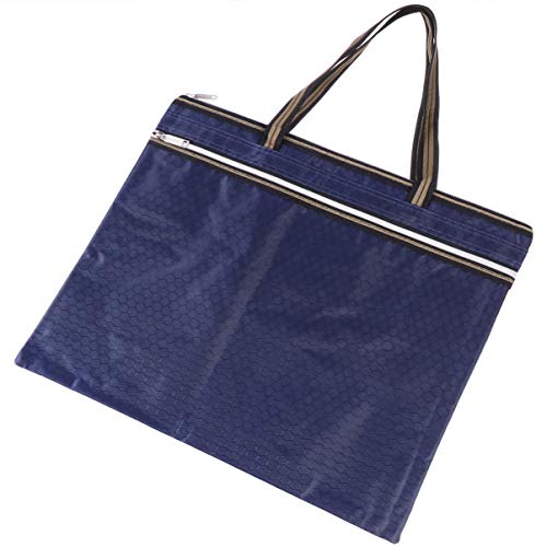 HEALLILY 2Pcs Bolsa de Documentos A3 Pastas de Arquivo Com Zíper Organizador de Arquivo de Tecido Ox